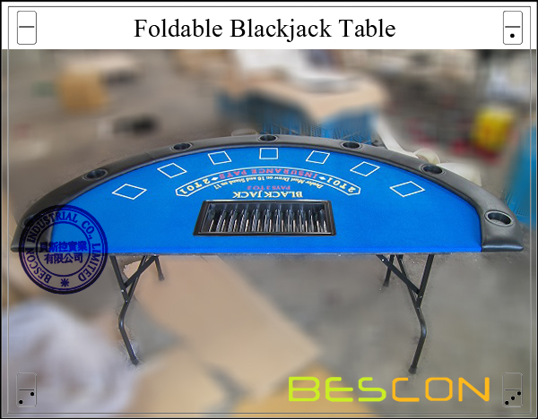 Foldable Blackjack Table-2 Foldable Blackjack Table-2