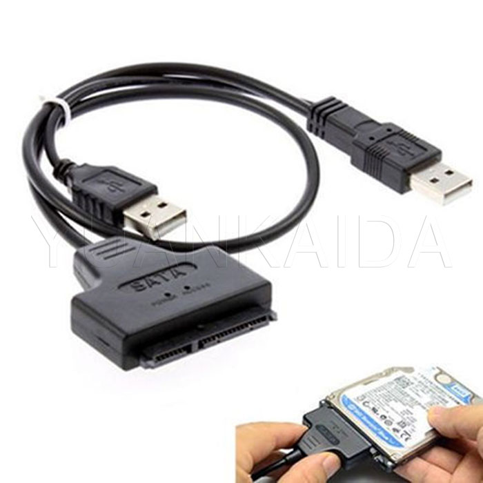 usb 2.0 sata y cable for ssd/hdd