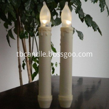 Bright LED taper candle