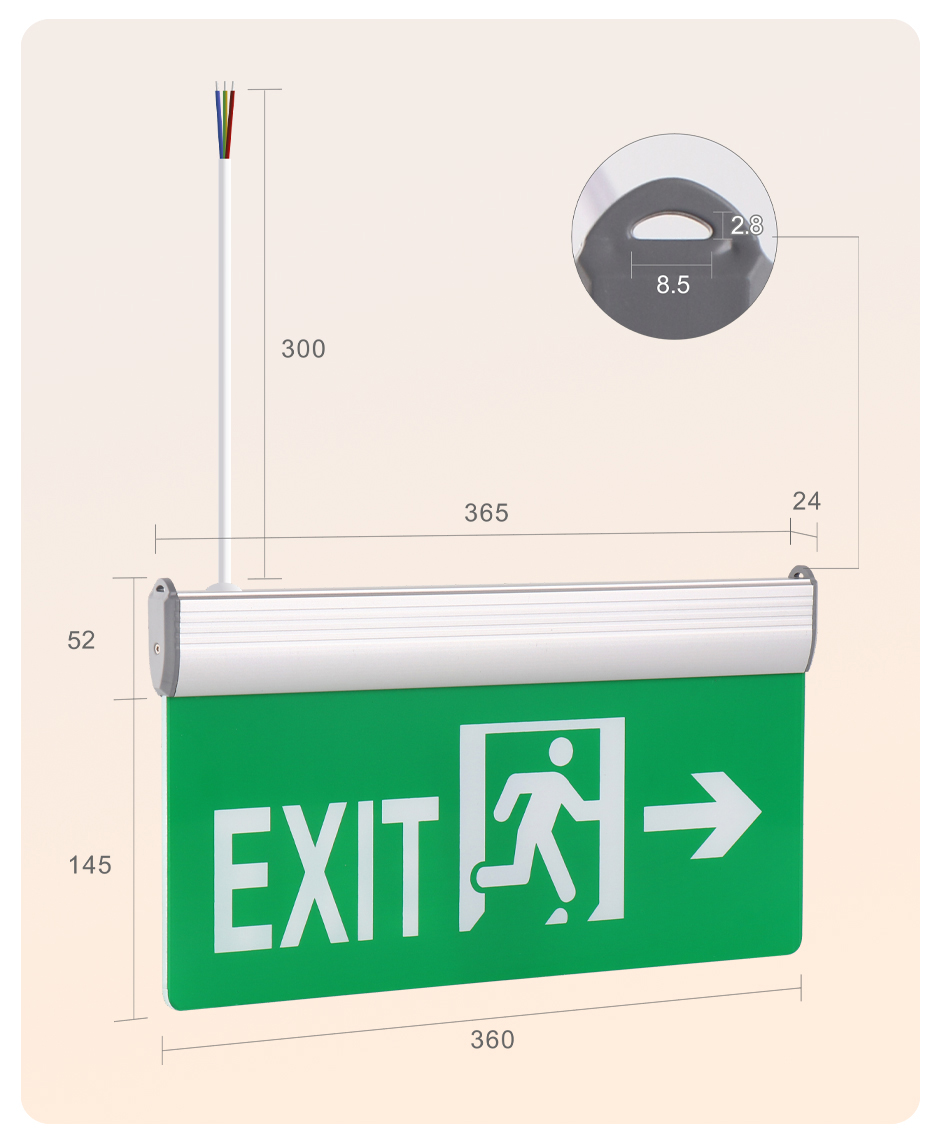 exit sign (8) exit sign (8)