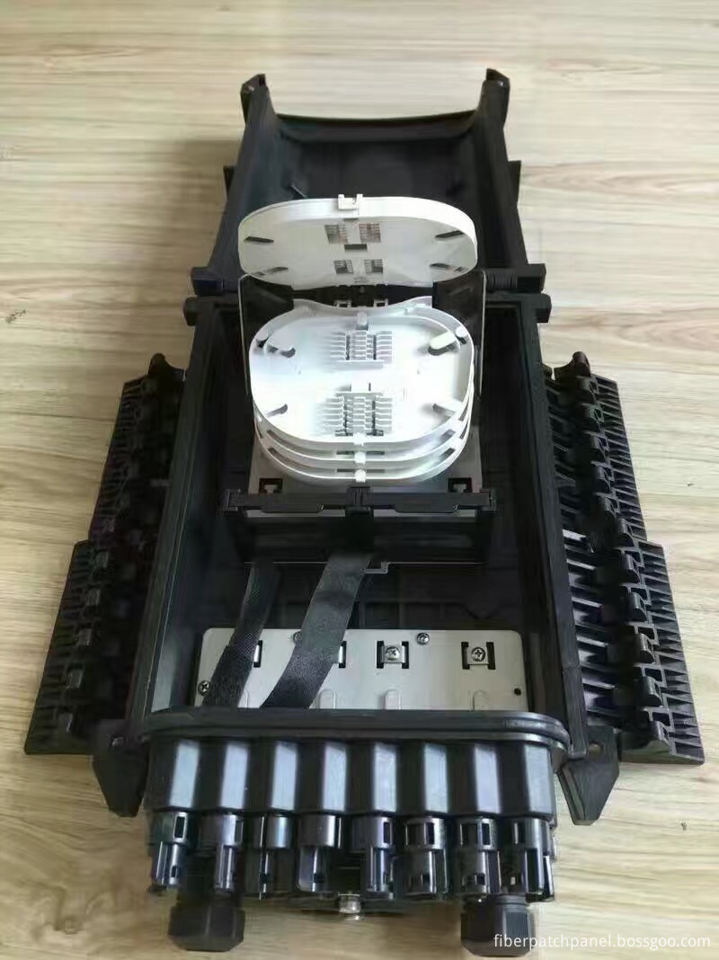 LWL-Splitterspleißverschluss fiber optic splitter splice closure