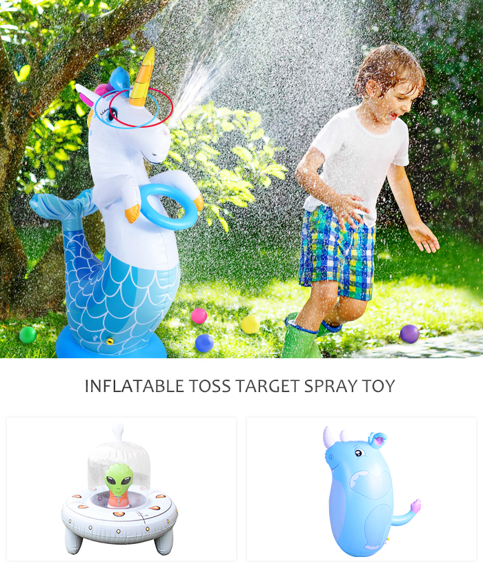 Inflatable Toss Target Spray Toy