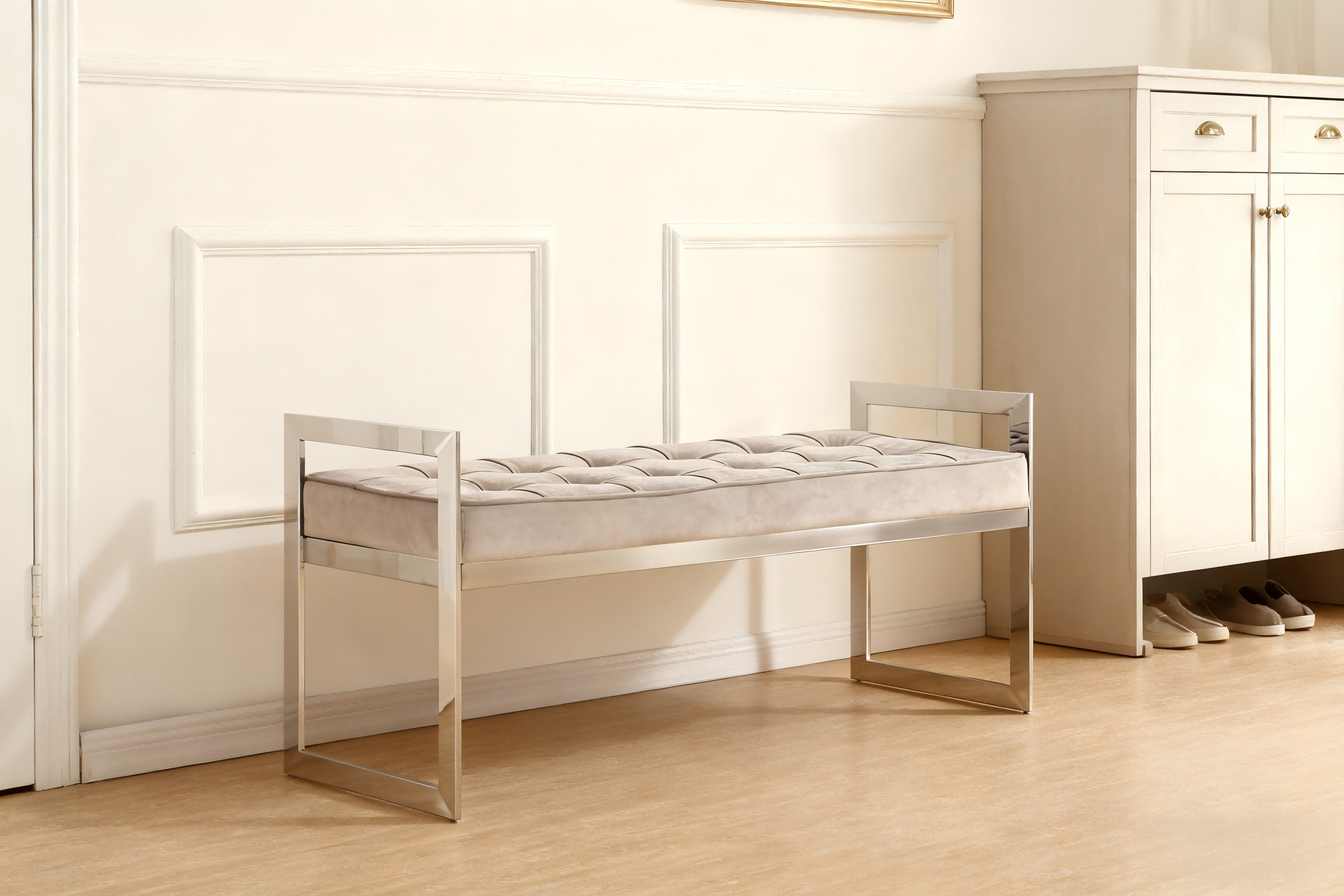 TL-AB05 velvet bench 5 TL-AB05 velvet bench 5