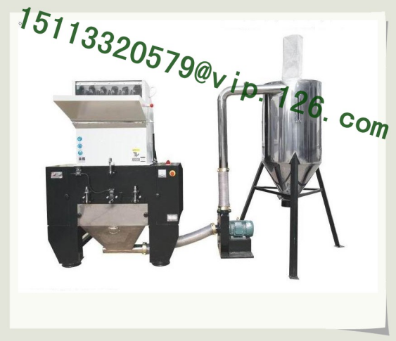 Plastic crushing and automatic recycling line