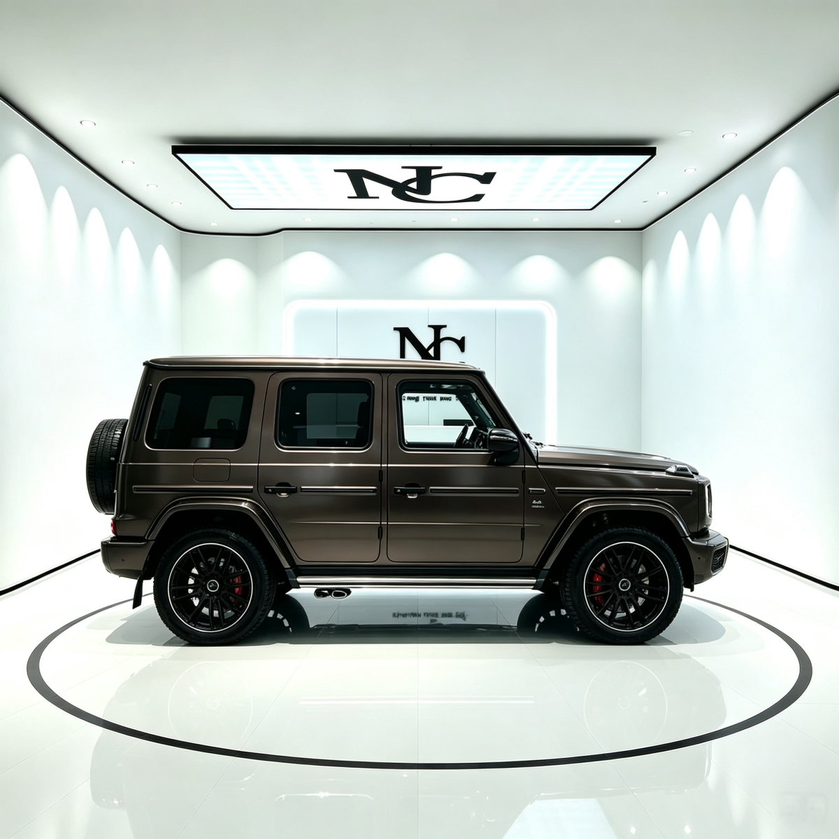 PL291-P Cigar Brown Car Wrap PL291-P Cigar Brown Car Wrap