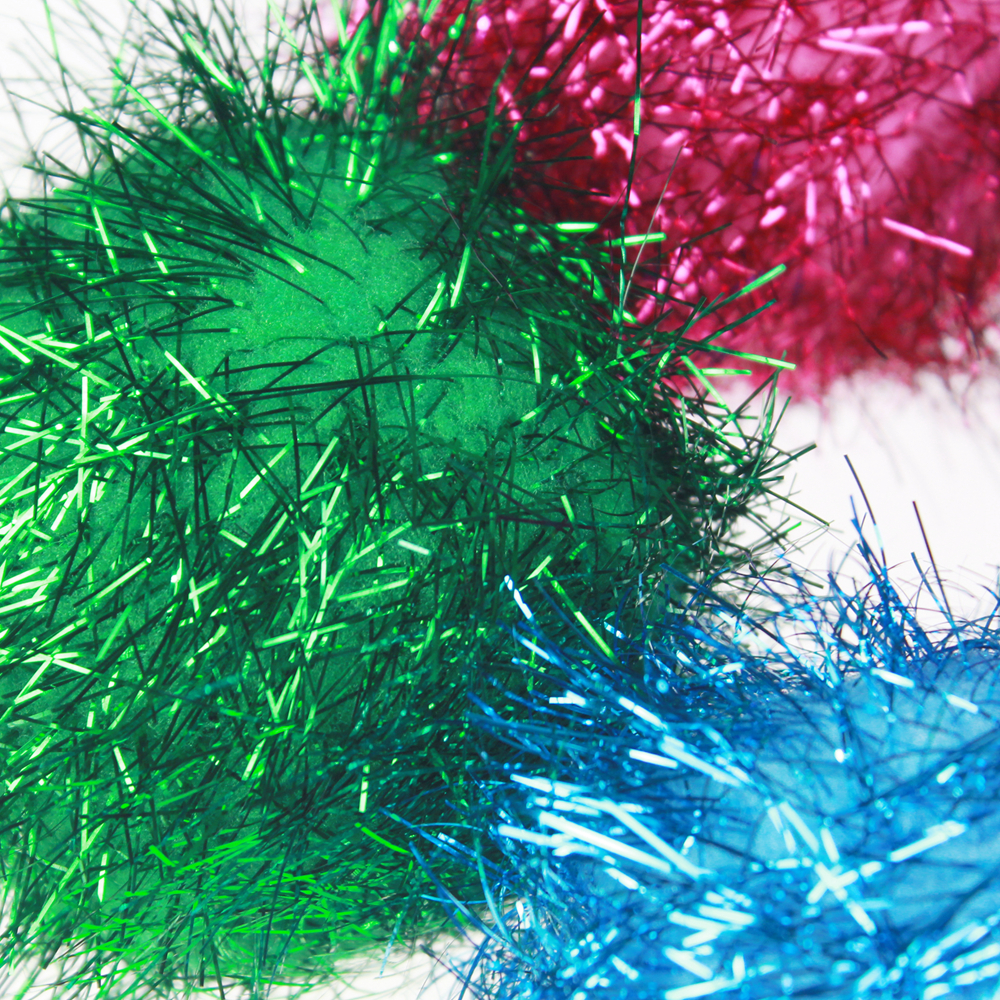 Large Tinsel Pompom Large Tinsel Pompom