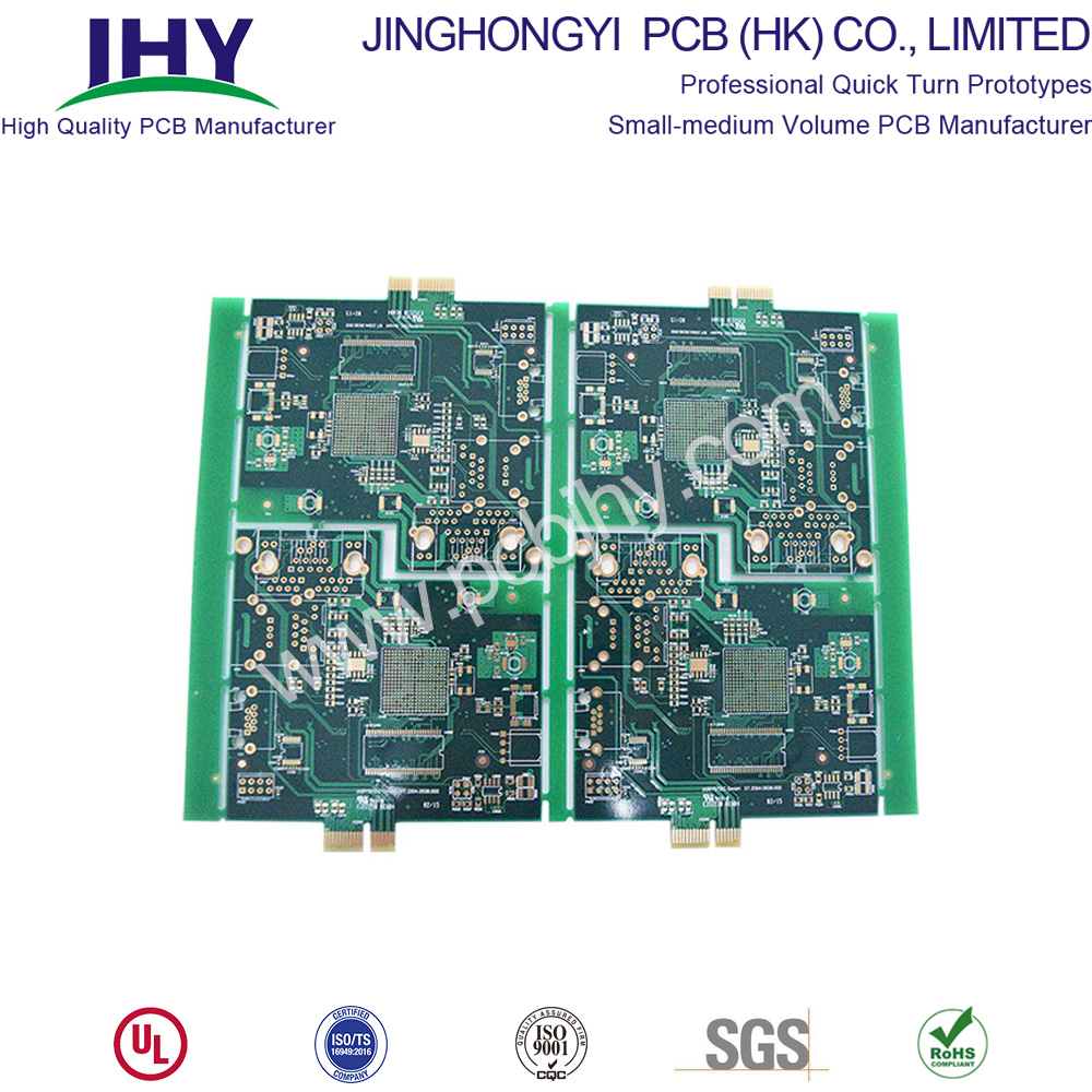 Золотий палець 20u "ENIG 2u" 4 шарова плата Gold Finger 20u" ENIG 2u" 4 Layer PCB