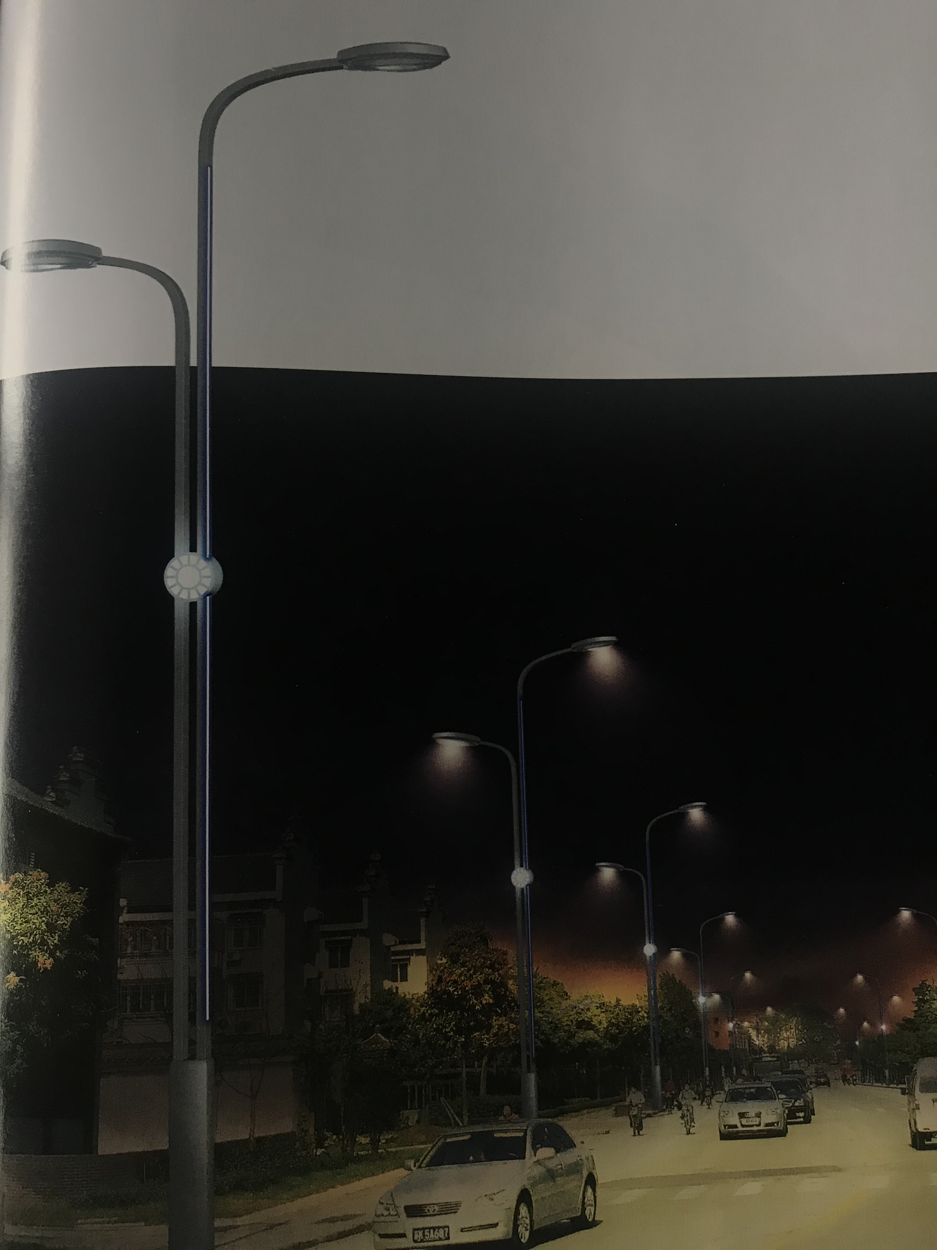 Die-cast aluminum LED lamp head Die-cast aluminum LED lamp head