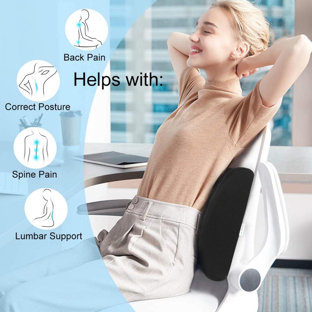 Memory Foam Lumbar Support Cushion Memory Foam Lumbar Support Cushion