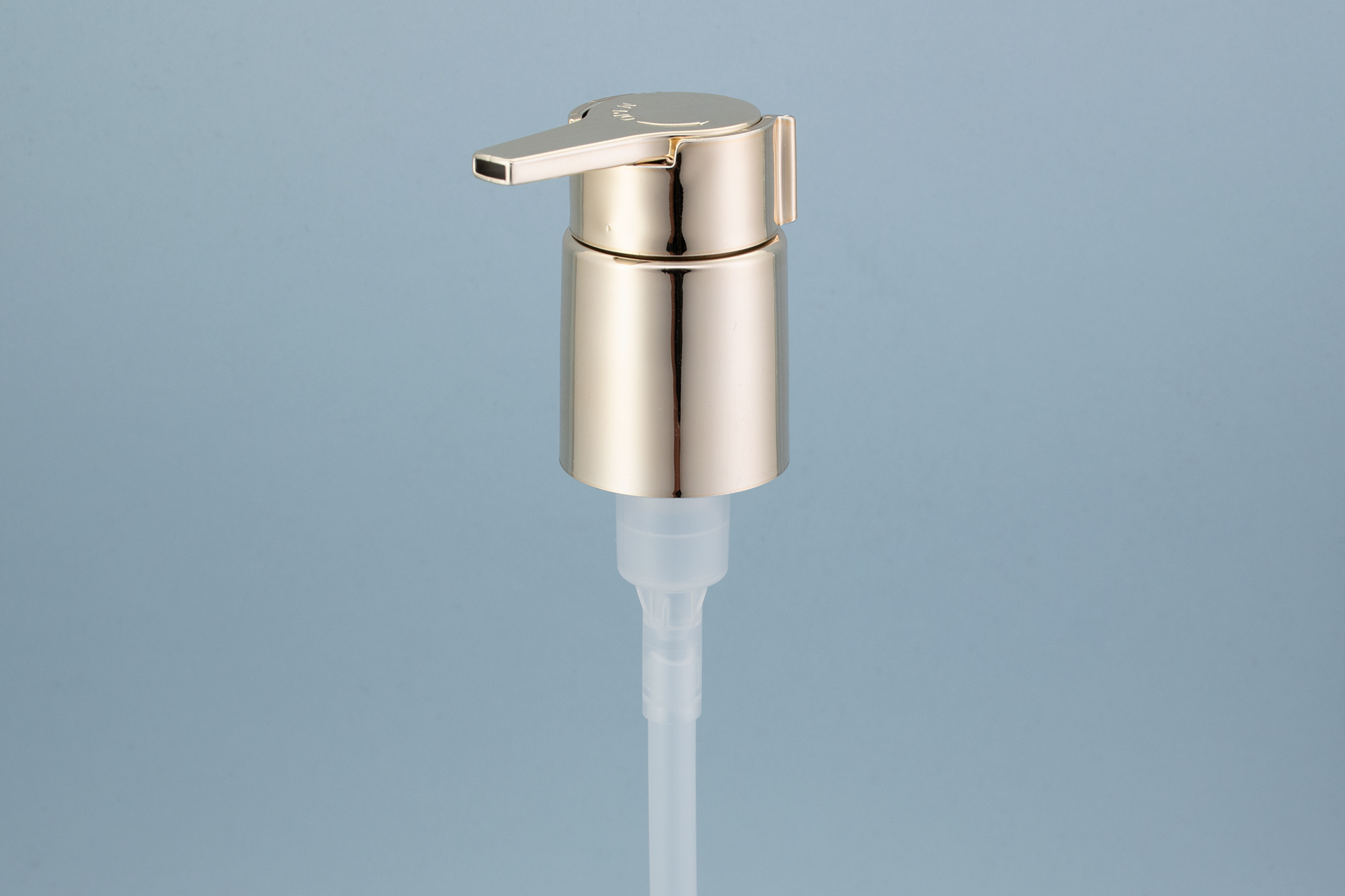 24/410 UV shiny gold lotion pump with UV gold clip 24/410 UV shiny gold lotion pump with UV gold clip