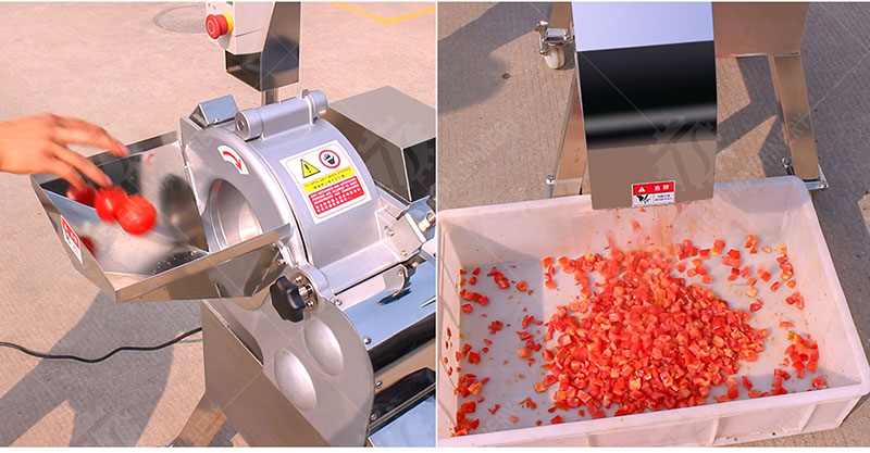 bell pepper cutting machine bell pepper cutting machine