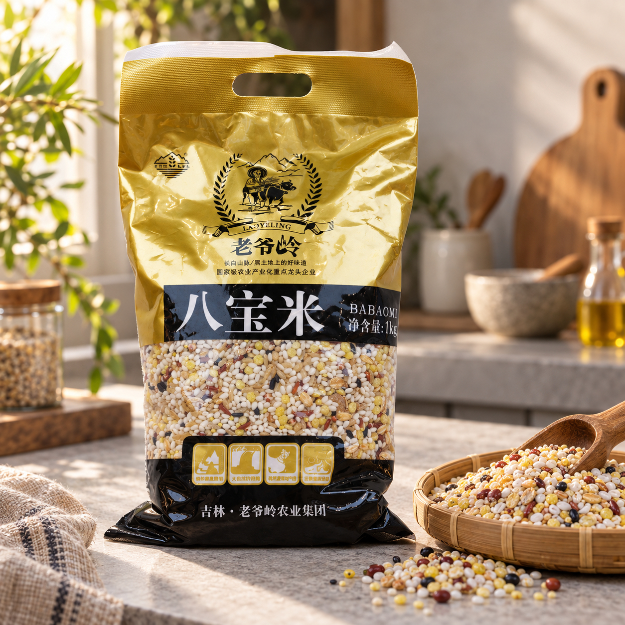 Organic Mixed Grain Eight Treasure Rice4 Organic Mixed Grain Eight Treasure Rice4