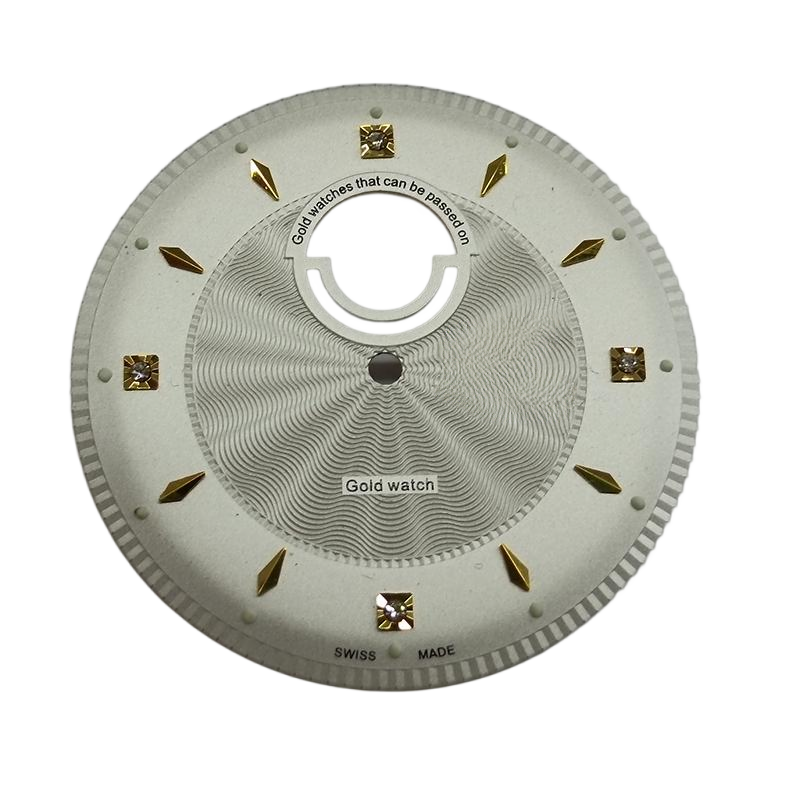 Stamped pattern watch dial Stamped pattern watch dial