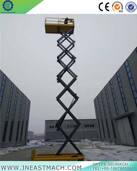 Novo Tipo de Desconto Ce Sgs Tuv 16m Auto Propelido Scissor Plataforma de Elevação New Type Discount Ce Sgs Tuv 16m Self Propelled Scissor Lift Platform