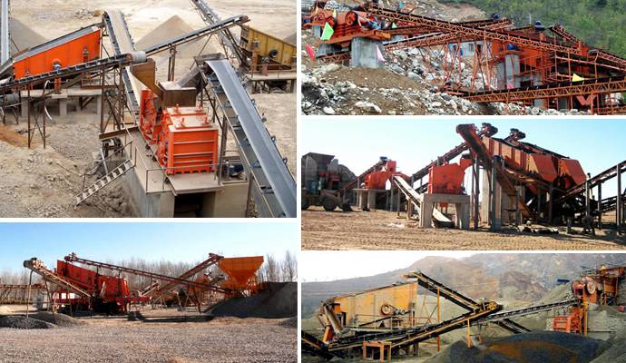 Línea de producción de trituración de piedra Stone Crushing Production Line