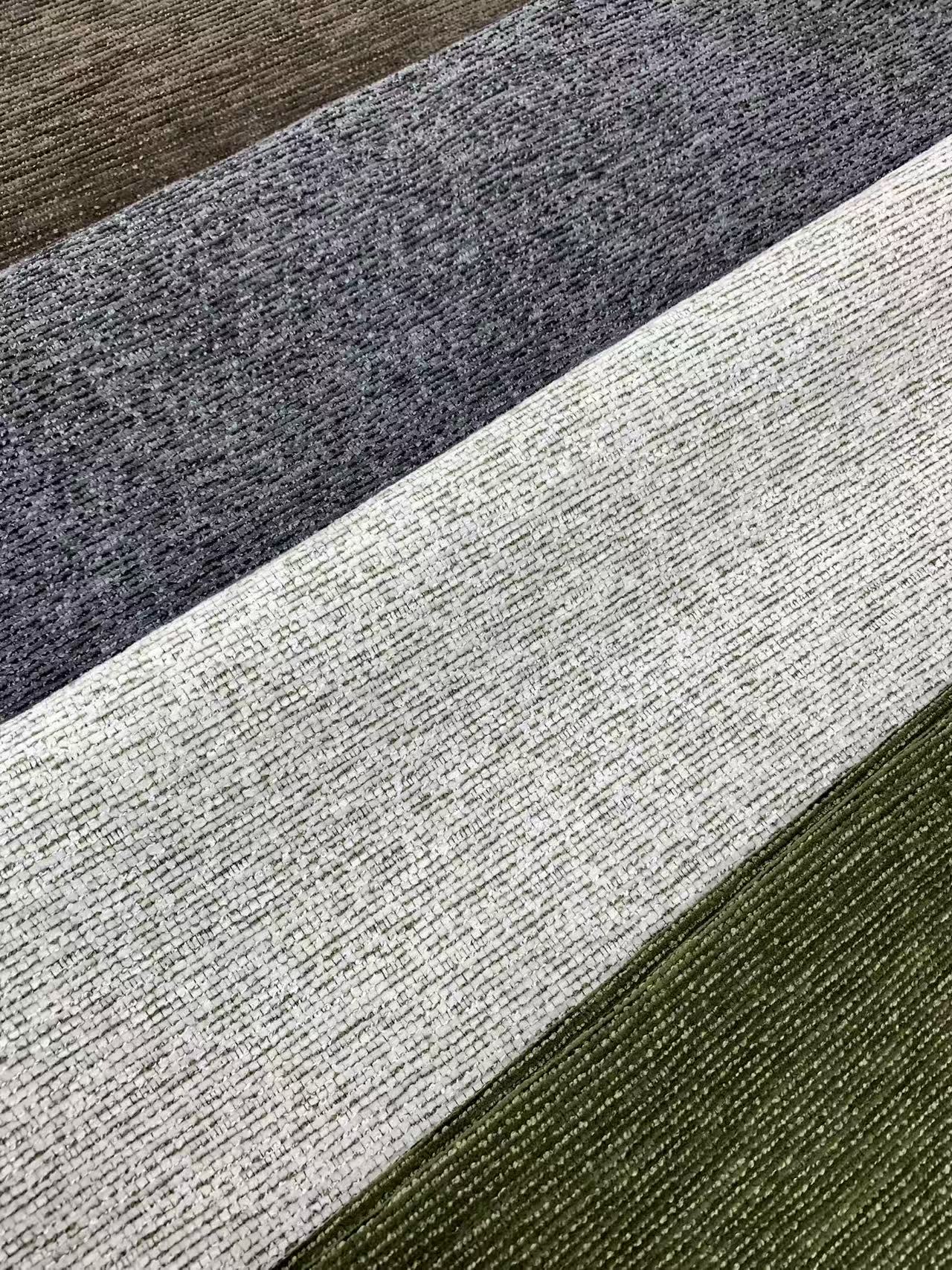 Textured Striped Chenille Upholstery Fabric Textured Striped Chenille Upholstery Fabric