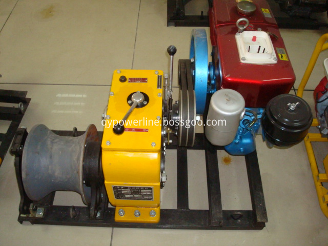 Heavy Duty Cable Pulling Diesel Winch 5T