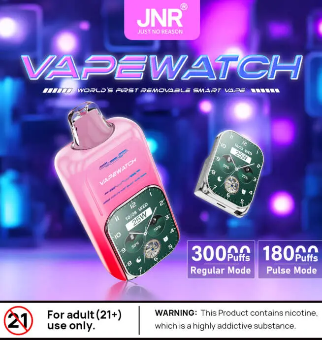 JNR Vape Watch 30000 30K Puffs JNR Vape Watch 30000 30K Puffs