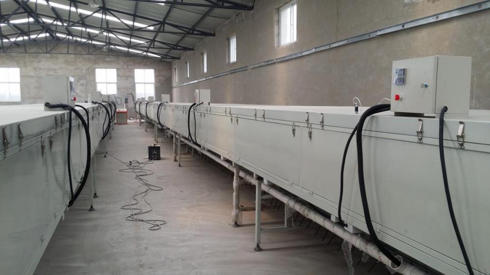 ส่วนที่ 1 drying section1 for Stone Coated Metal Roofing Product Line