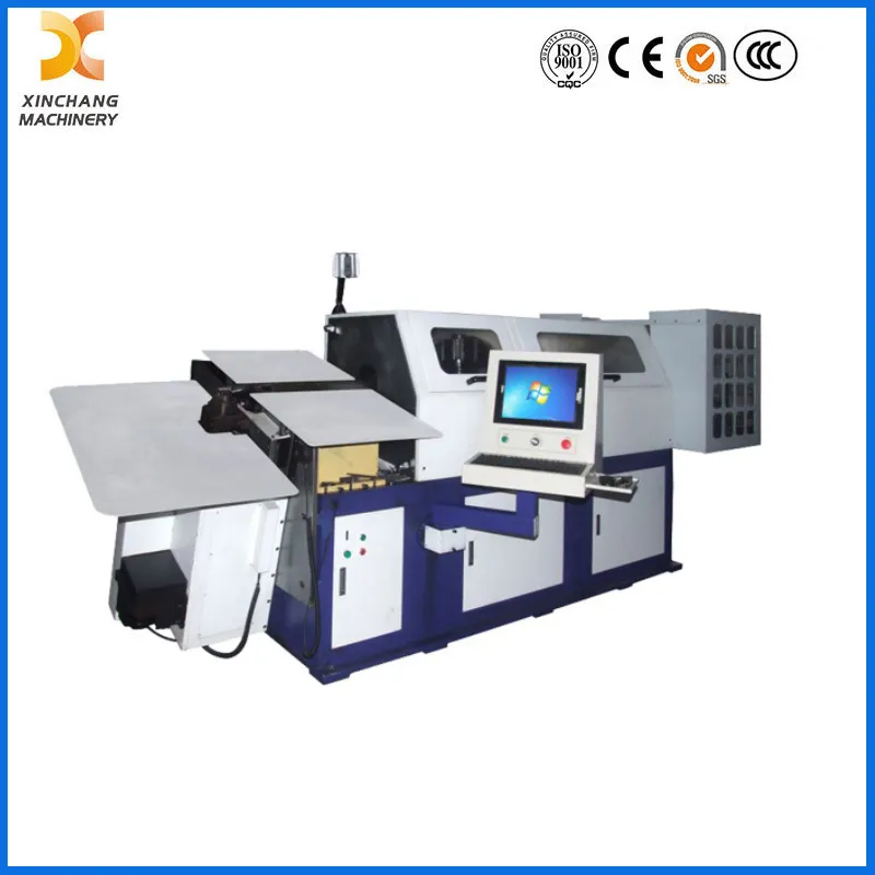 7 Axis 2D and 3D High Precision Automatic Wire Strip Bending Forming Equipment9 7 Axis 2D and 3D High Precision Automatic Wire Strip Bending Forming Equipment9