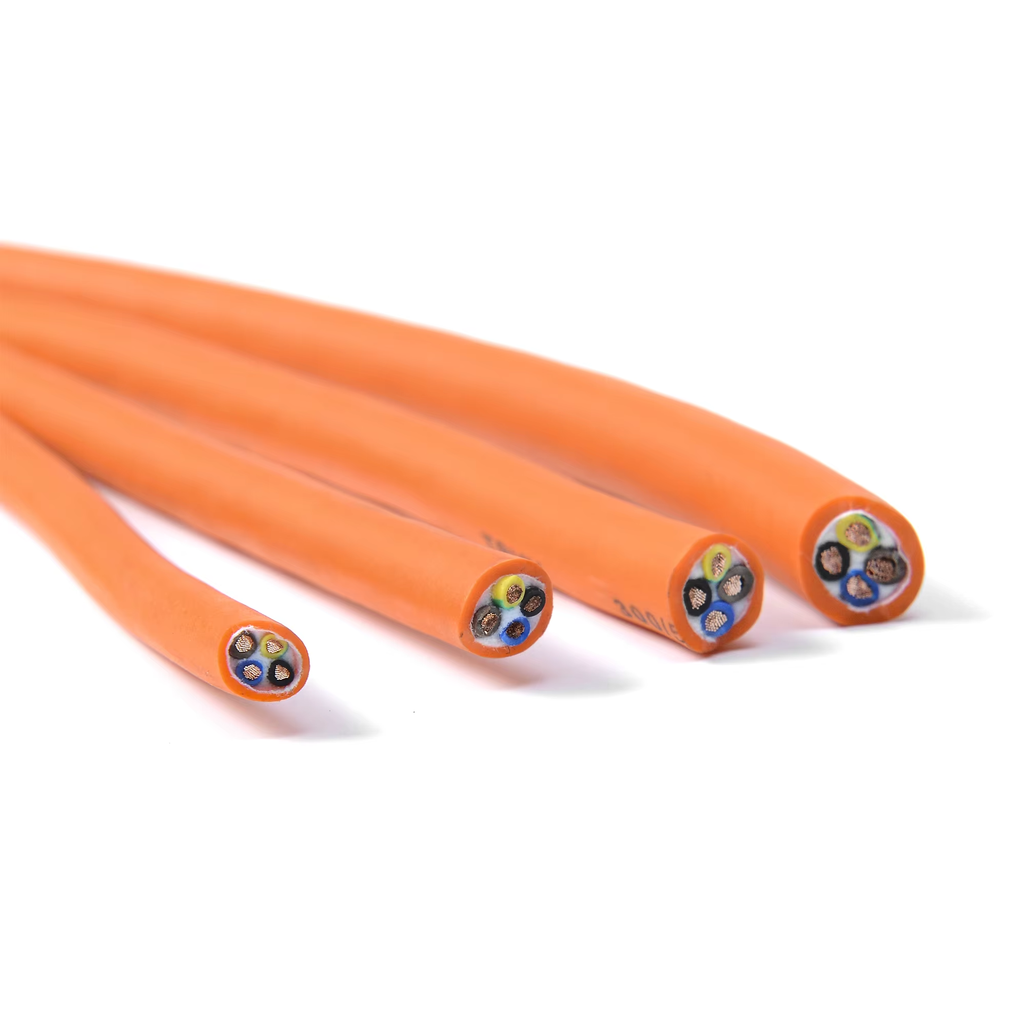 Orange PVC High Flex Drag Chain Wire Orange PVC High Flex Drag Chain Wire