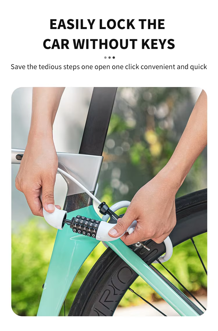 6 bike cable lock 6 bike cable lock