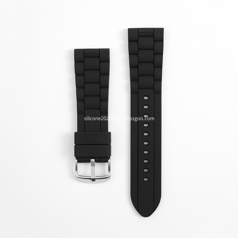 Silicone RFID Wristband black Silicone RFID Wristband black