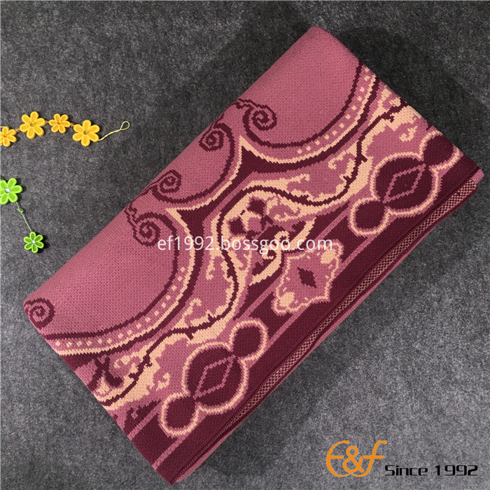 winter jacquard knitted blanket winter jacquard knitted blanket