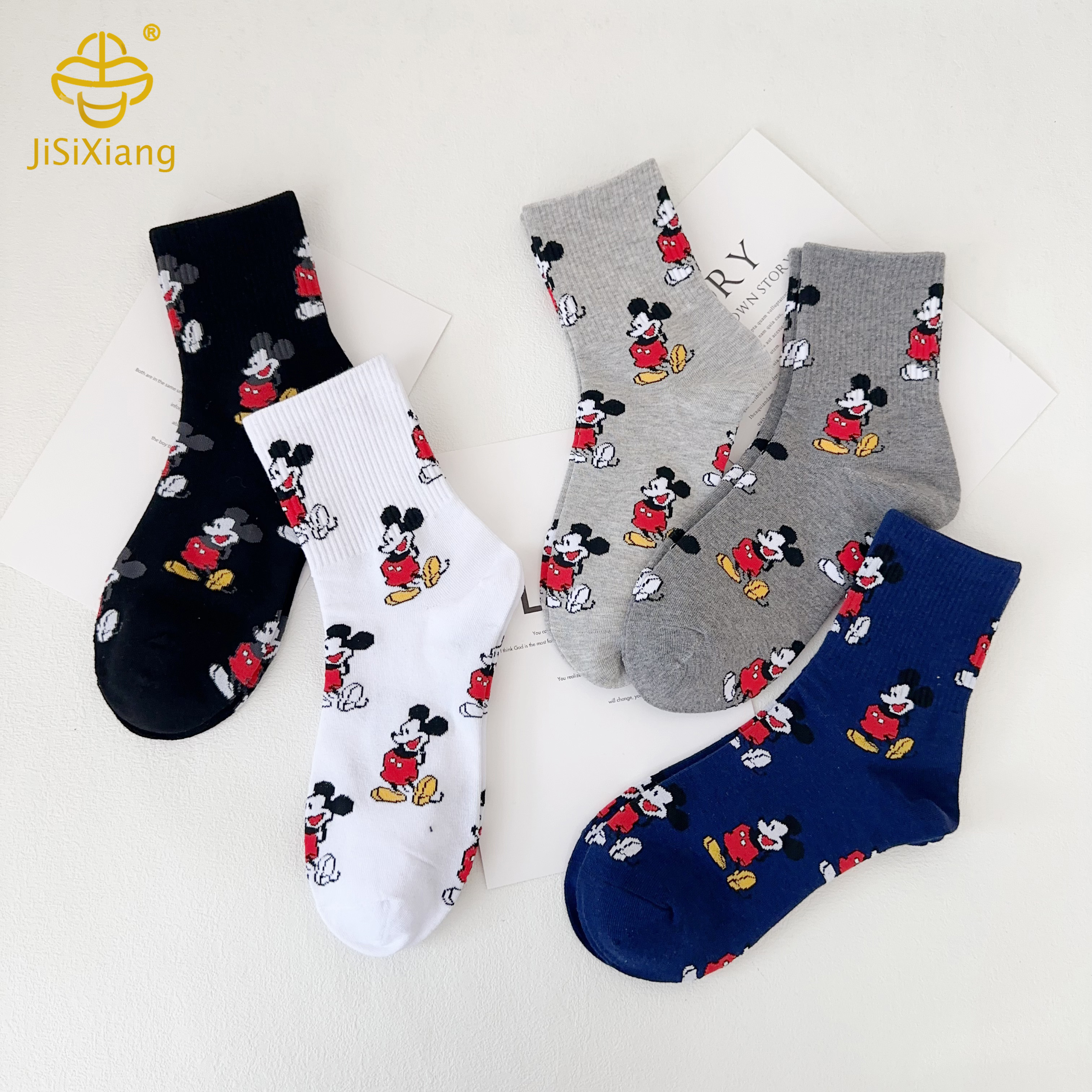 Mickey mid-tube socks Mickey mid-tube socks