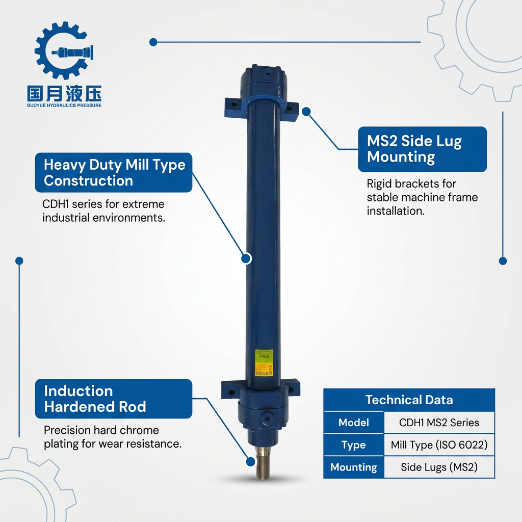 CDH1 MS2 80 45-800 Hydraulic Cylinder CDH1 MS2 80 45-800 Hydraulic Cylinder