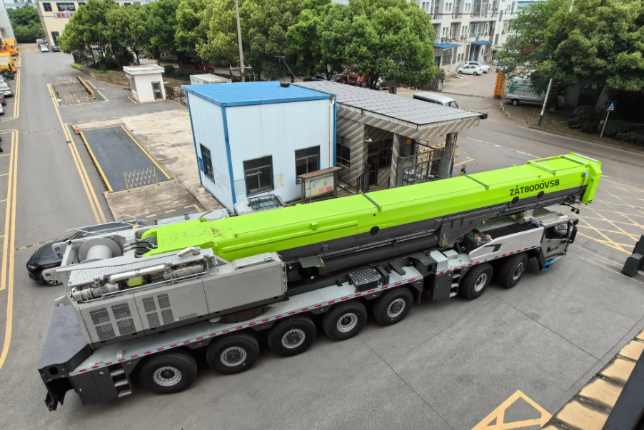 Zoomlion ZAT8000H ZAT8000H753 all terrain crane 2 Zoomlion ZAT8000H ZAT8000H753 all terrain crane 2