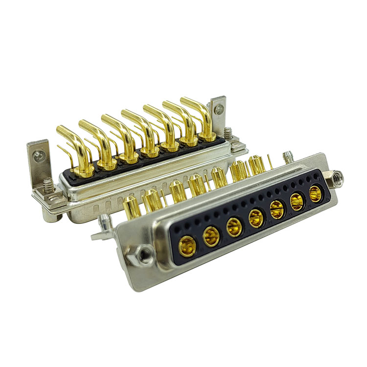 Bending 24W7 d sub connector Bending 24W7 d sub connector