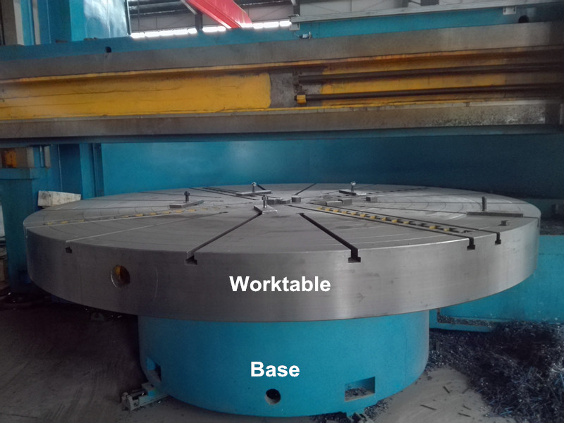 New cnc vertical lathe