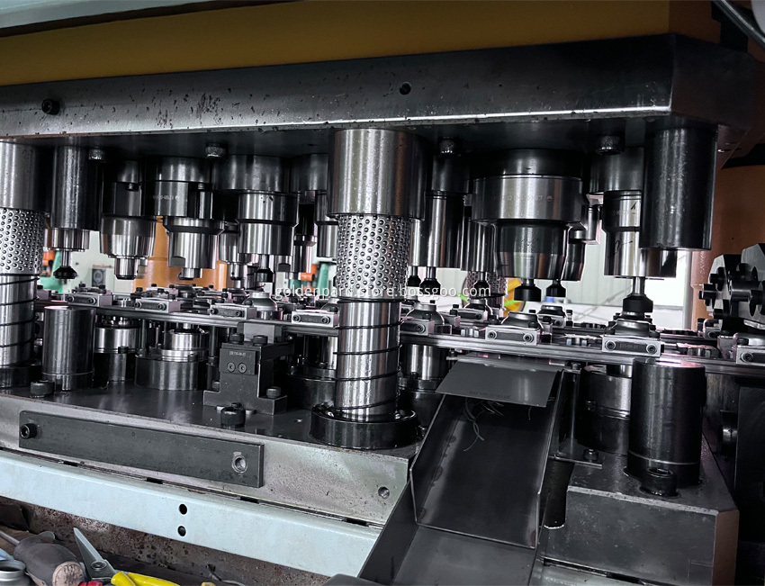 Aerosol spray cone machine dome bottom making machine to make spray tin can cover5 Aerosol spray cone machine dome bottom making machine to make spray tin can cover5