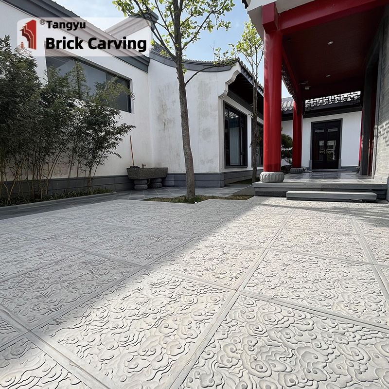 Hutong Auspicious Pattern Floor Tiles Hutong Auspicious Pattern Floor Tiles