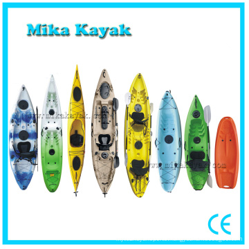 Plastic Canoe Kayak with Pedals Fishing Boat for Sale China Manufacturer