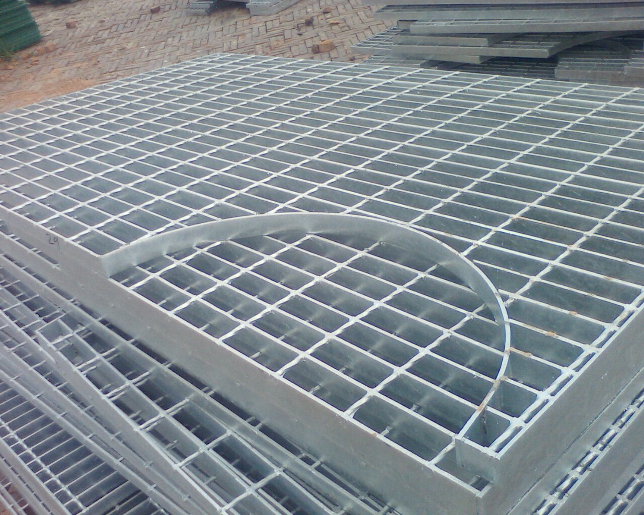 Unusual Steel Grating