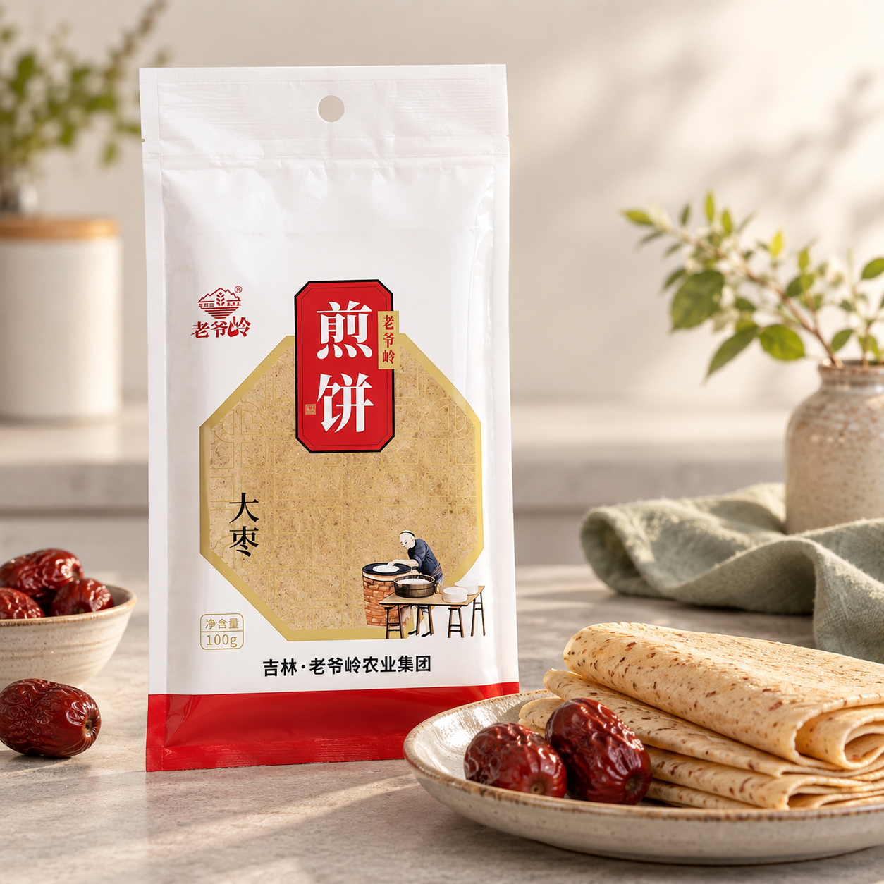 Jujube flavored pancakes4 Jujube flavored pancakes4