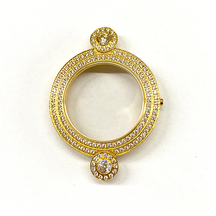 Gold watch case for lady Gold watch case for lady