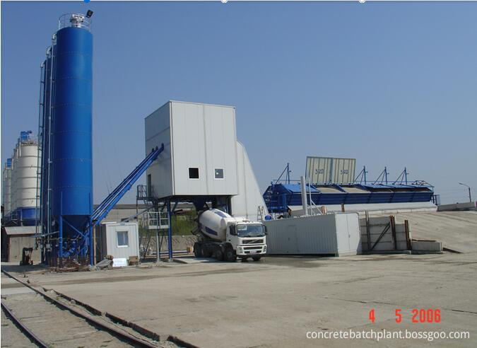 winter concrete plant