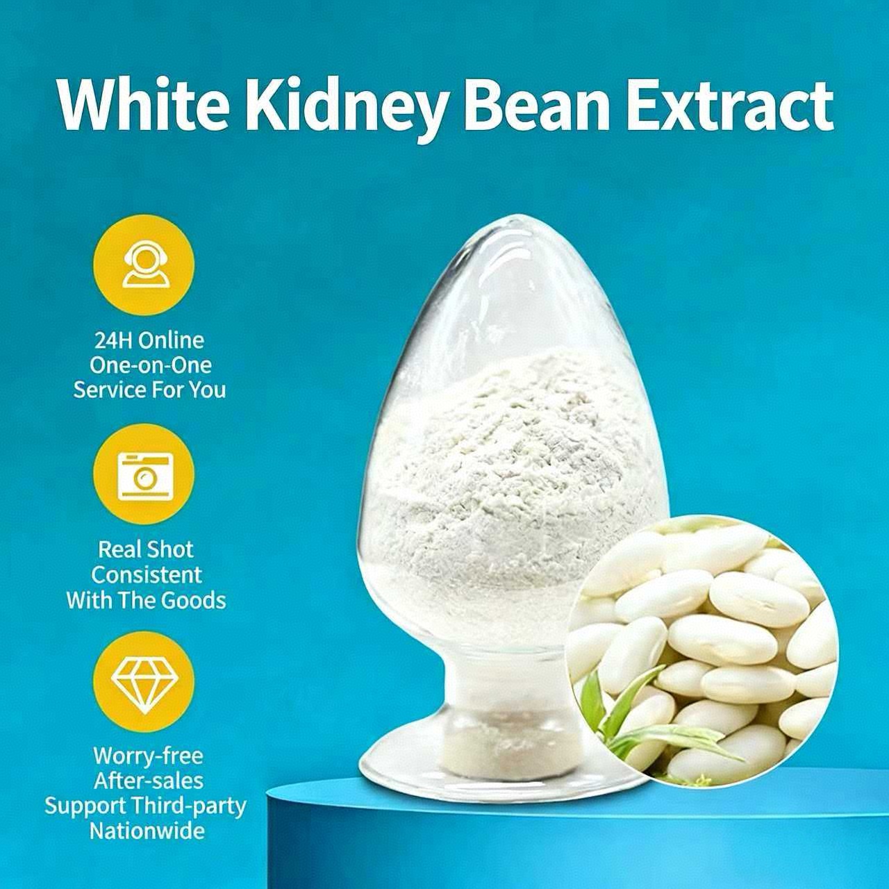 White kidney bean extract 3 White kidney bean extract 3