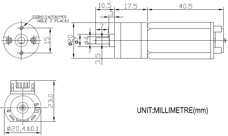 DC-motor 6v DC motor 6v
