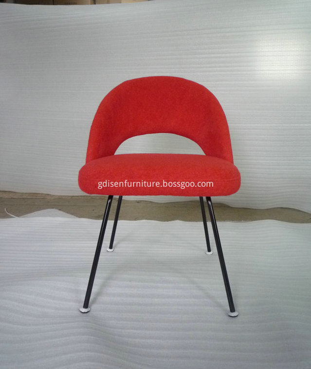 Fabric restaurant chair