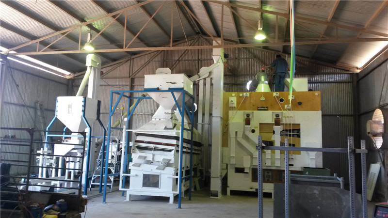 grain cleaning plant