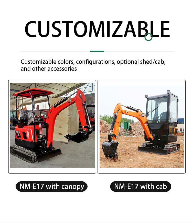 1 7ton Excavator With Cab 1 7ton Excavator With Cab