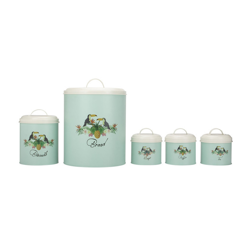 Kitchen Bread Bin Canister Set