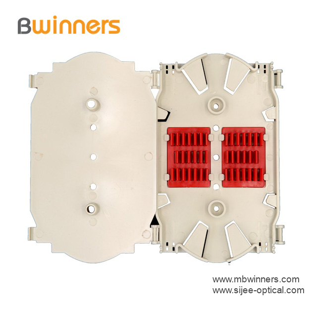 Bandeja de Emenda de Fibra Ótica FTT Ftth Fiber Optic Splice Tray