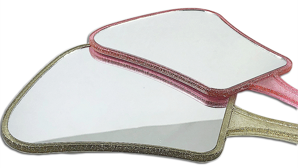 Contour de miroir de main Hand Mirror Outline