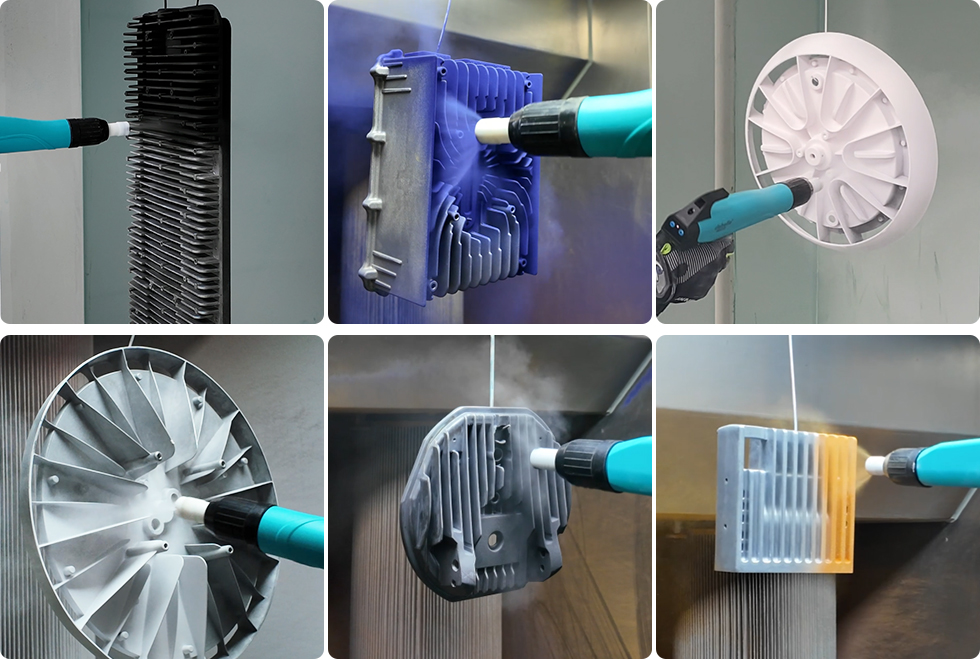 radiator powder coating machine radiator powder coating machine