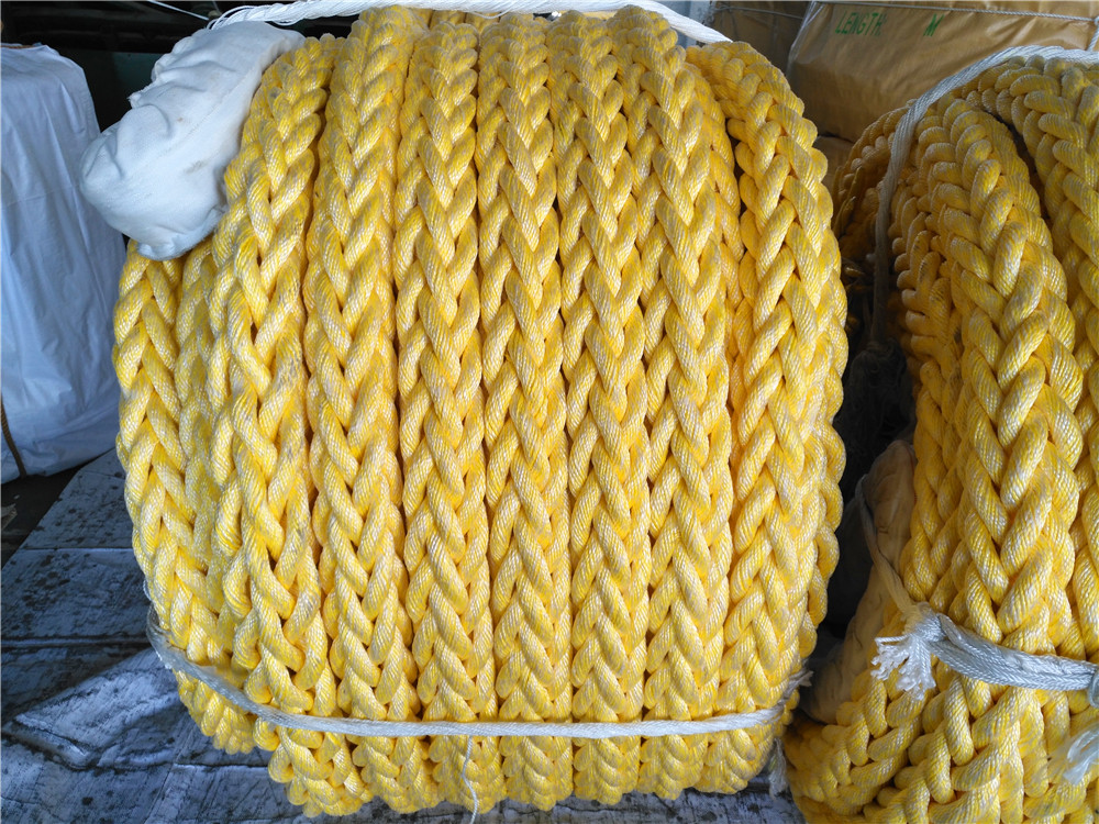 8-strand Polyeste Polypropylene Mixed Rope